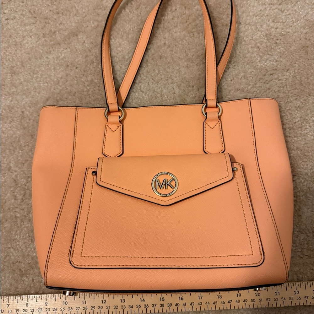 Michael Kors Apricot Tote Bag
